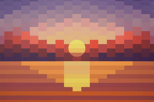 Jun Youngjin: Sunset Reflection by Jun Youngjin