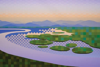 Islands by Jun Youngjin acrylic art print