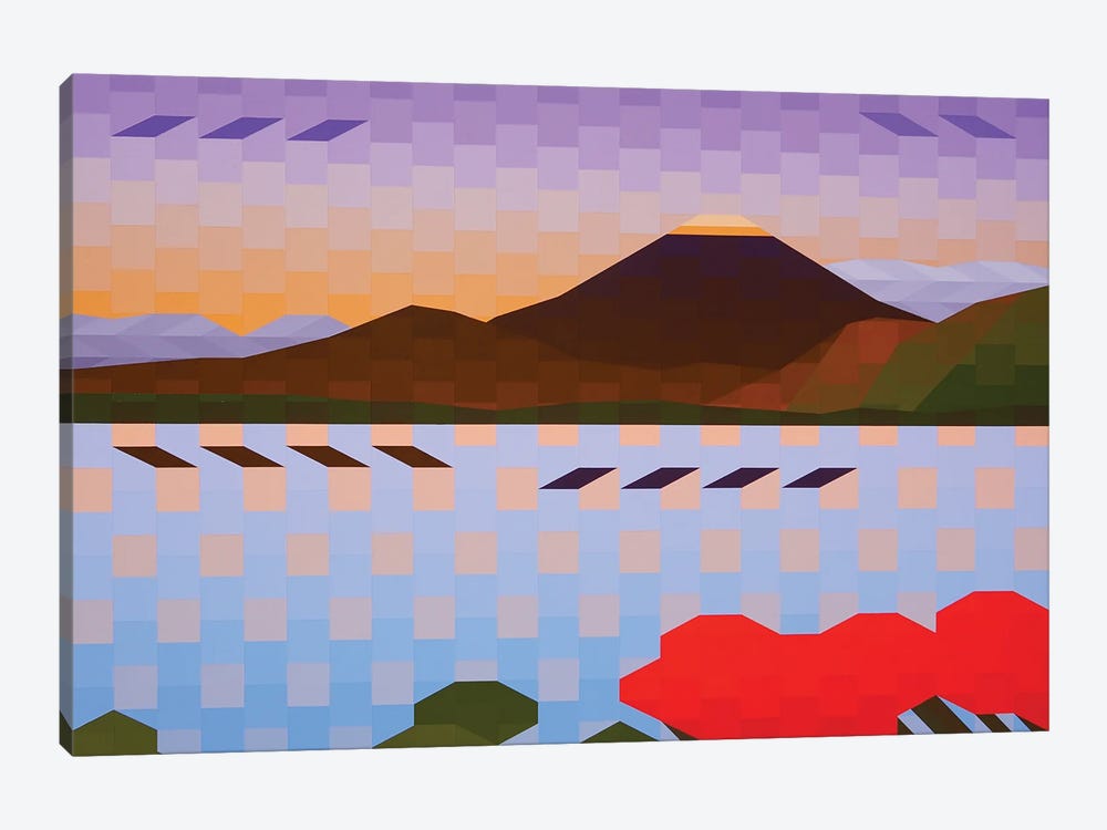 Peak Sunrise by Jun Youngjin 1-piece Canvas Print