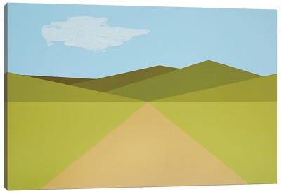 Pathway Canvas Art Print