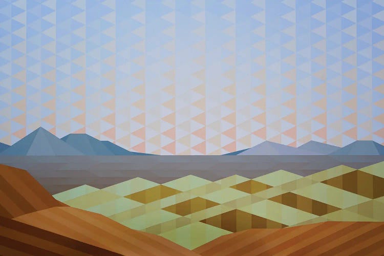 Triangle Sky by Jun Youngjin wall art