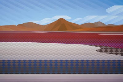 Desert Hues by Jun Youngjin canvas print