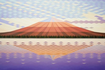 Purple Peak by Jun Youngjin canvas print