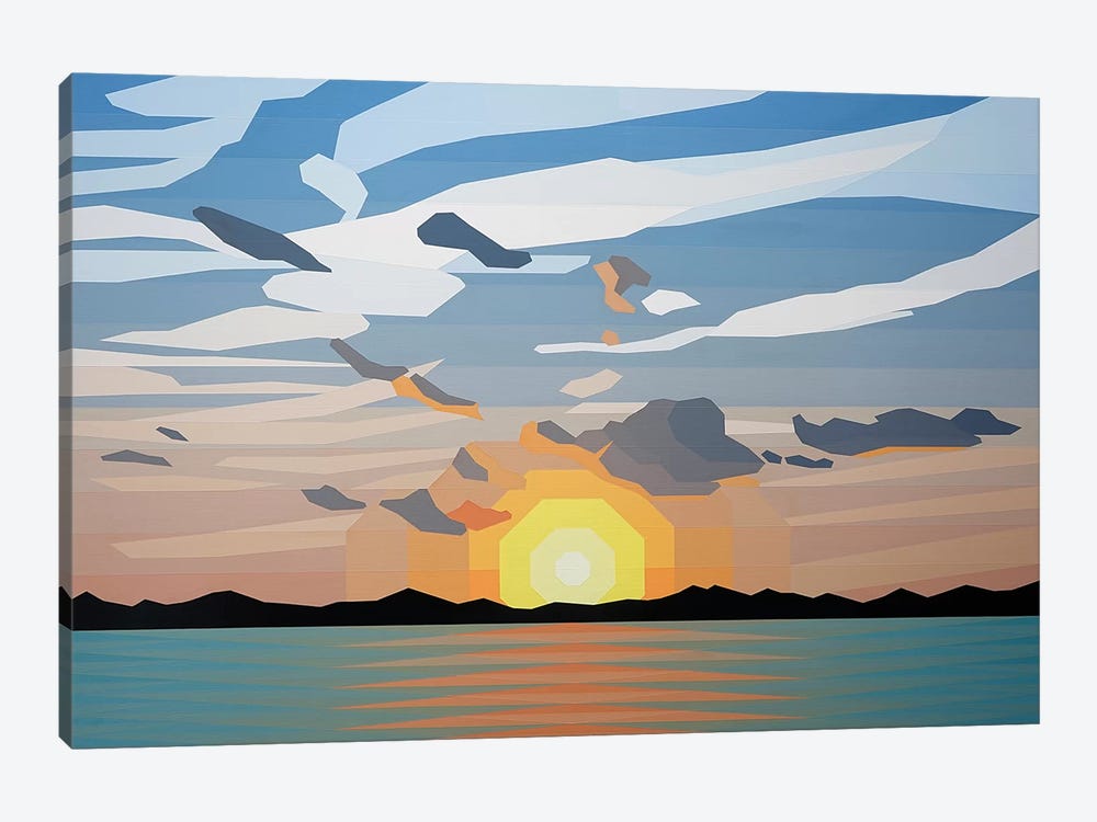 Beautiful Sunrise by Jun Youngjin 1-piece Canvas Art Print