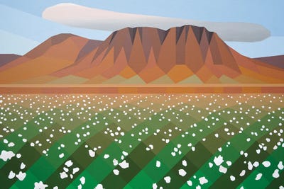 Lush Field by Jun Youngjin canvas print