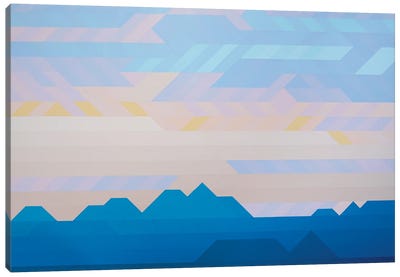 Pastel Sky Canvas Art Print - Infinite Landscapes