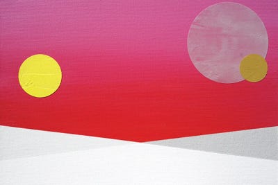 Red And Pink Sunset by Jun Youngjin acrylic art print