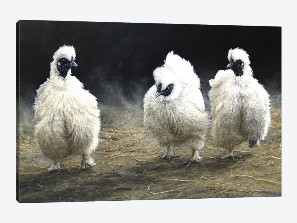 Dust Devils - Silkies by Jeremy Paul 1-piece Canvas Art Print