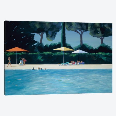 Poolside II Canvas Print #JYR15} by Jeremy Farmer Canvas Print