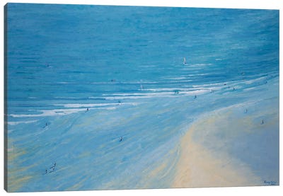 Shimmering Sands Canvas Art Print - Jeremy Farmer