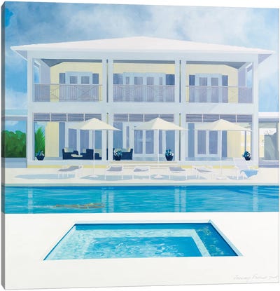 Winding Bay, Abaco Canvas Art Print - Artful Architecture