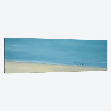 Beach Combers Canvas Print #JYR2} by Jeremy Farmer Canvas Art Print