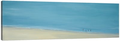Beach Combers Canvas Art Print - Jeremy Farmer