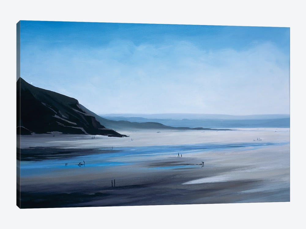 Camel Estuary, North Cornwall, At Low Tide I by Jeremy Farmer 1-piece Canvas Artwork