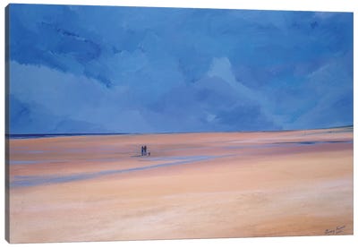 Hunstanton Beach, Norfolk, England Canvas Art Print - A Place for You