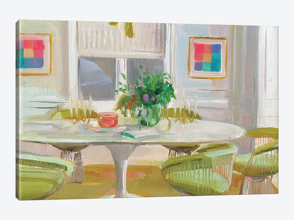Dining Room by Jenny Westenhofer 1-piece Canvas Art