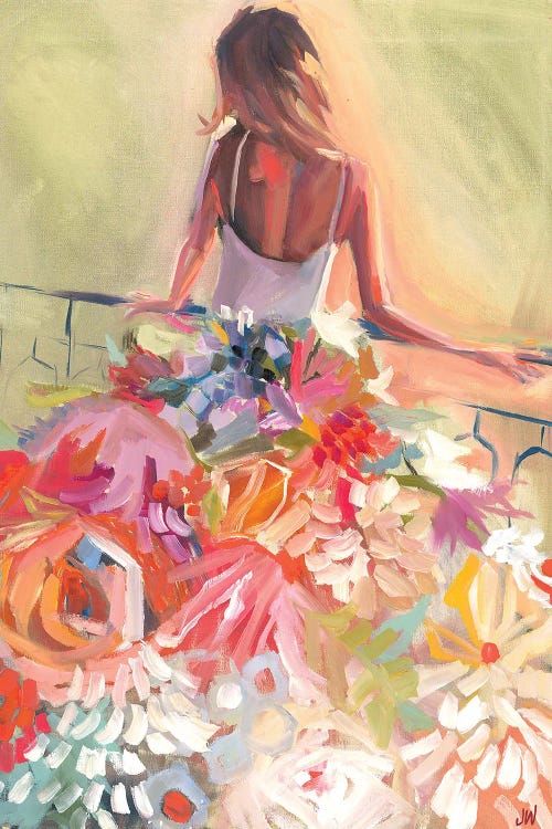 Flower Dress by Jenny Westenhofer wall art