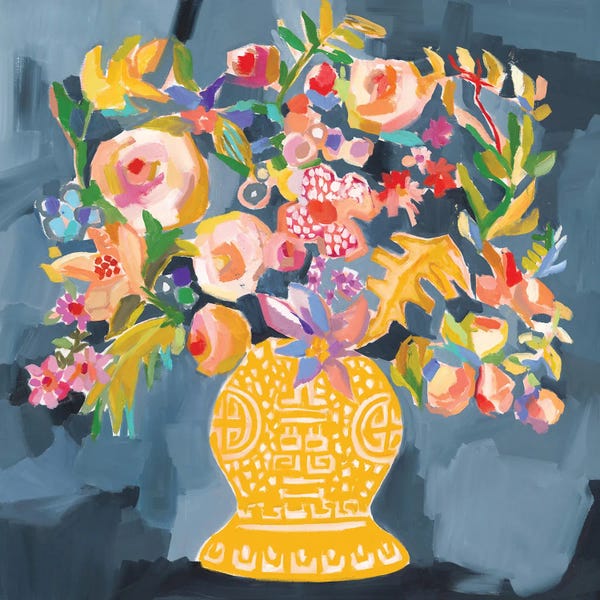 Contemporary Fine Art: Izzie's Bouquet by Jenny Westenhofer