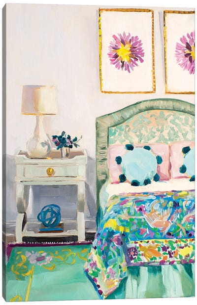 Mary Ellen's Bedroom Canvas Art Print - Jenny Westenhofer