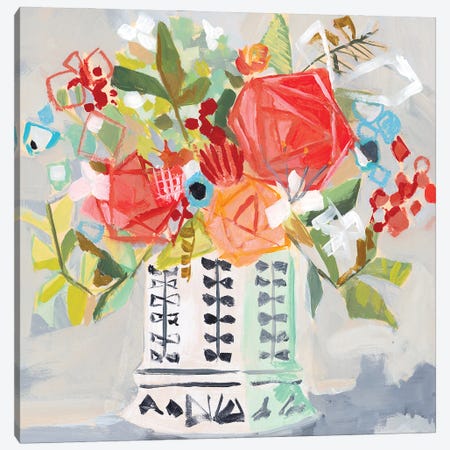 Miranda's Bouquet Canvas Print #JYW24} by Jenny Westenhofer Canvas Art Print