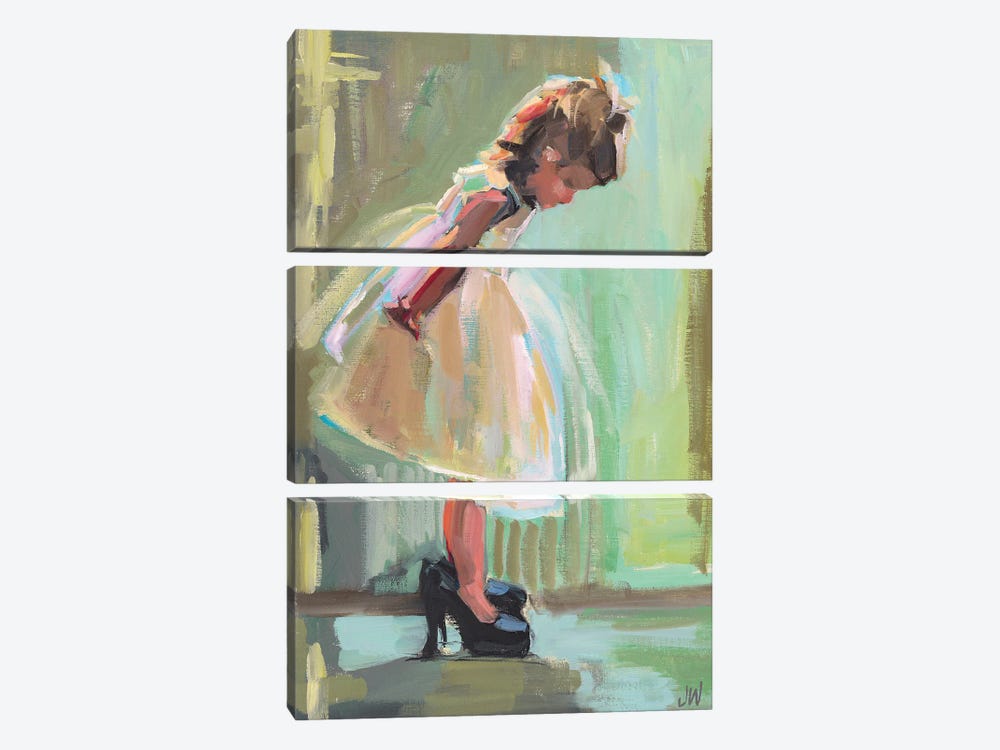 Mom's Shoes by Jenny Westenhofer 3-piece Canvas Print