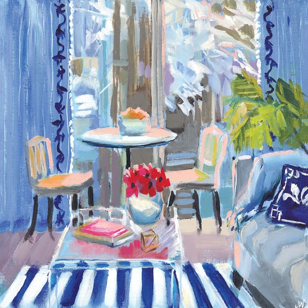 Interiors: Moody Blues by Jenny Westenhofer