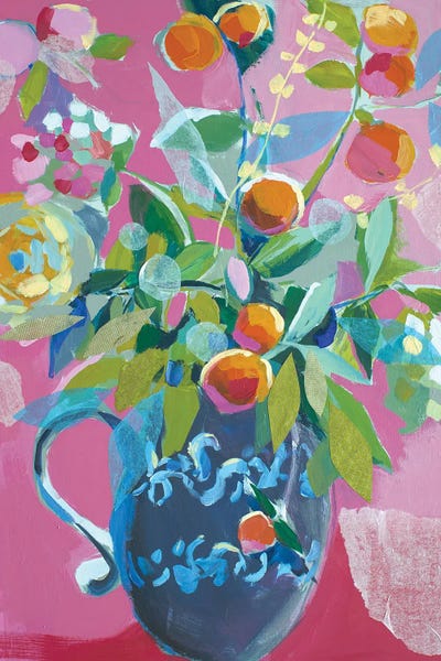 Still Life: Pink Floral by Jenny Westenhofer