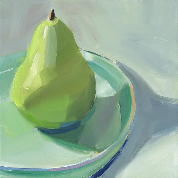 Food & Drink Still Life: P Is For Pear by Jenny Westenhofer
