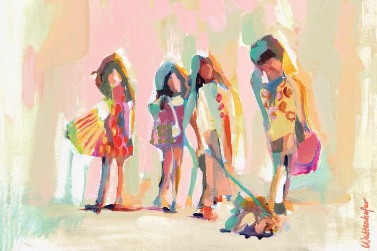 BFFs by Jenny Westenhofer wall art