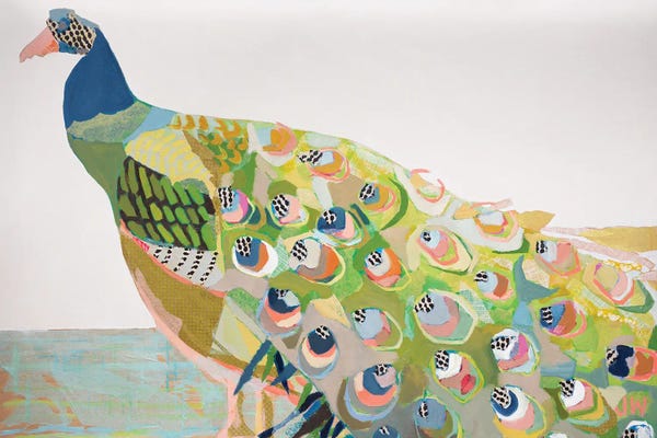 Jenny Westenhofer: Connie's Peacock by Jenny Westenhofer