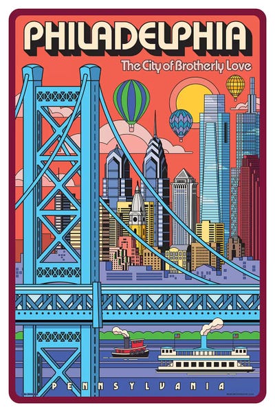 Philadelphia Travel Posters