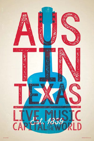 Austin Travel Posters