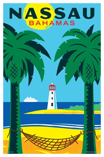 Islands: Nassau Travel Poster by Jim Zahniser