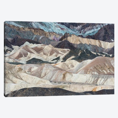 USA, California. Twenty Mule Team Canyon, Death Valley National Park. Canvas Print #JZI15} by Judith Zimmerman Canvas Art