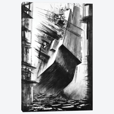 Shipyard Canvas Print #JZN14} by Johann Zelenin Art Print