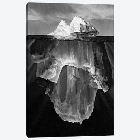 Iceberg Canvas Print #JZN4} by Johann Zelenin Canvas Art