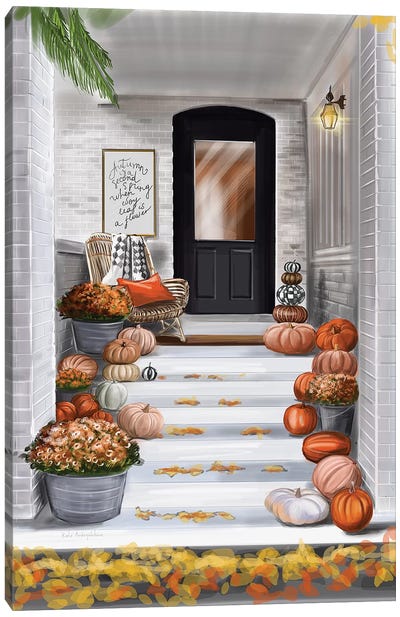 Entrance To A House Canvas Art Print - Inspired Interiors