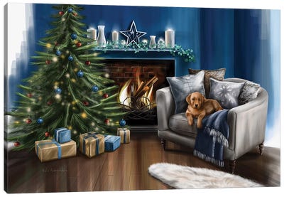 Marry Christmas Canvas Art Print - Inspired Interiors