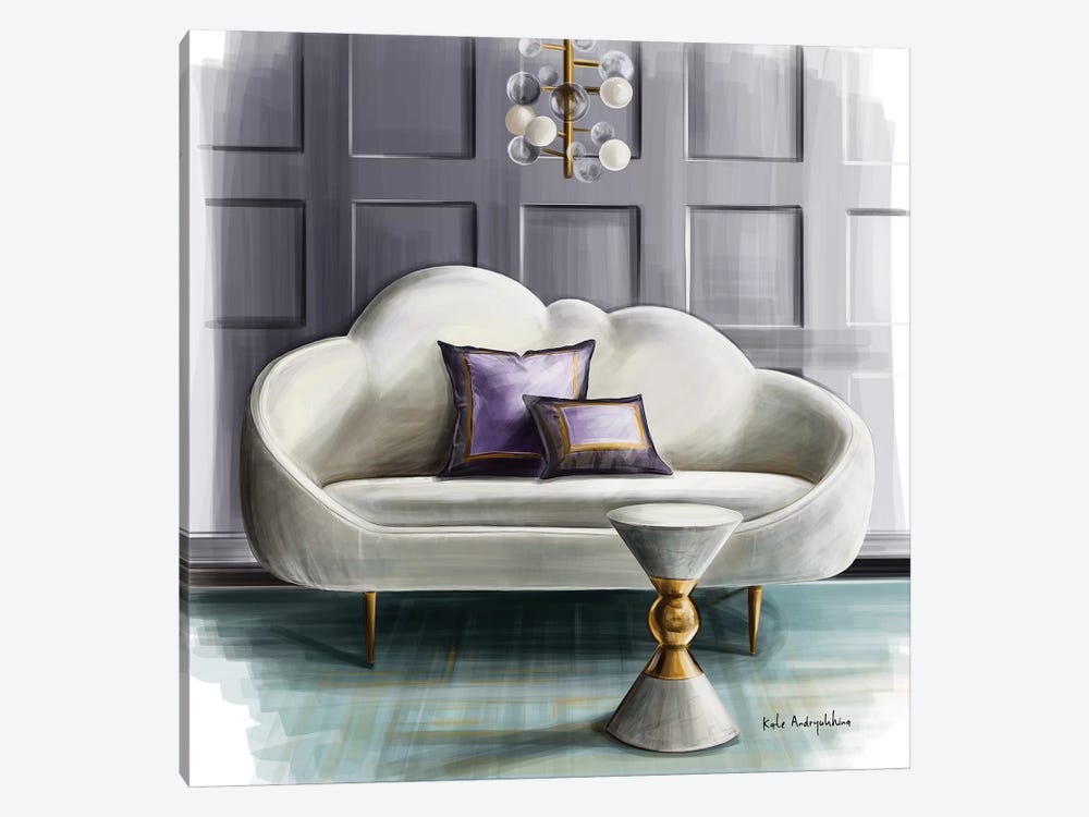 Please, Take A Seat by Kate Andryukhina 1-piece Canvas Artwork