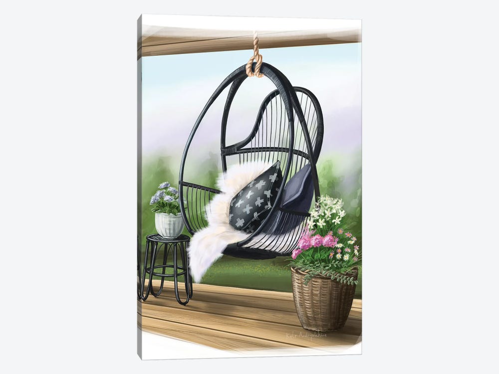 Swing Chair by Kate Andryukhina 1-piece Canvas Art