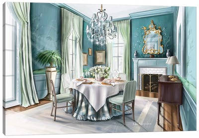 Classic Interior Canvas Art Print - Inspired Interiors