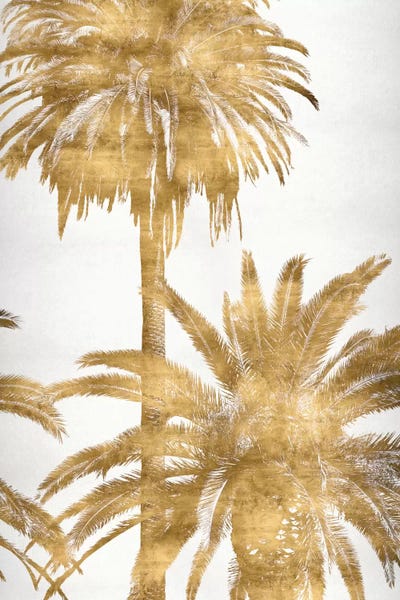 Kate Bennett: Golden Palms Panel IV by Kate Bennett