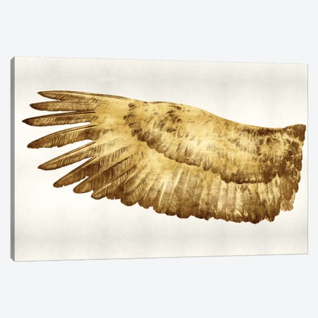 Golden Wing I Canvas Print #KAB20} by Kate Bennett Canvas Art Print