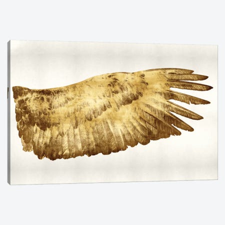 Golden Wing II Canvas Print #KAB21} by Kate Bennett Canvas Print