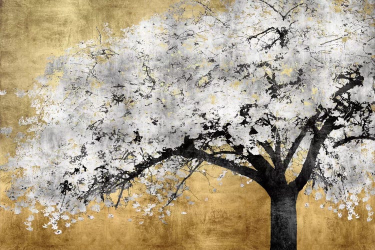 Silver Blossoms by Kate Bennett canvas print