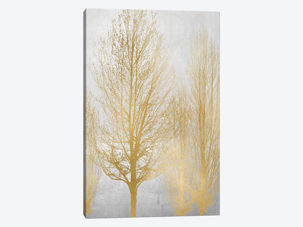 Gold Tree Panel I by Kate Bennett 1-piece Canvas Art