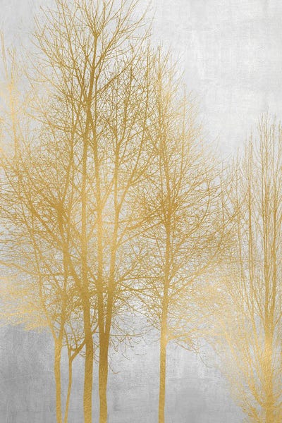 Kate Bennett: Gold Tree Panel II by Kate Bennett