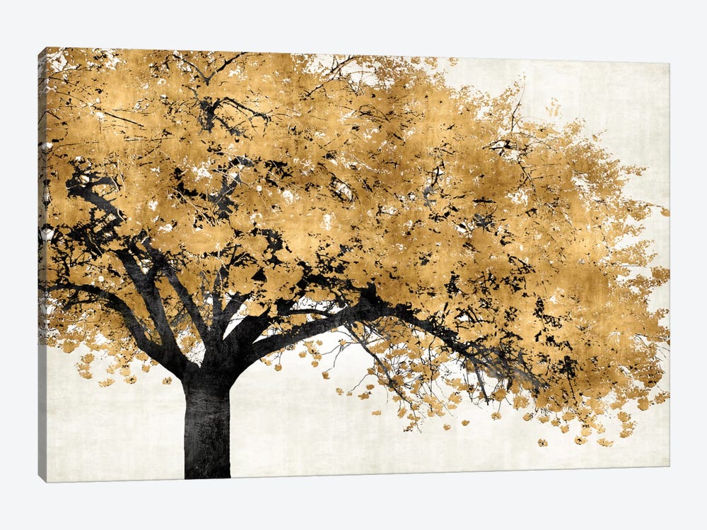 Golden Blossoms by Kate Bennett 1-piece Canvas Art Print