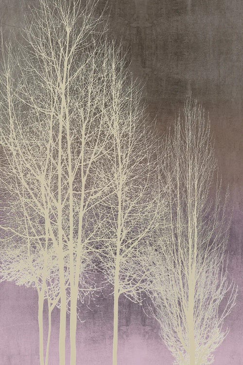 Trees On Pink Panel I