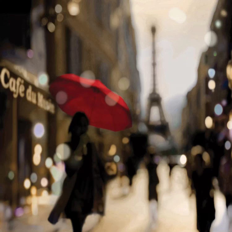 A Paris Stroll by Kate Carrigan wall art